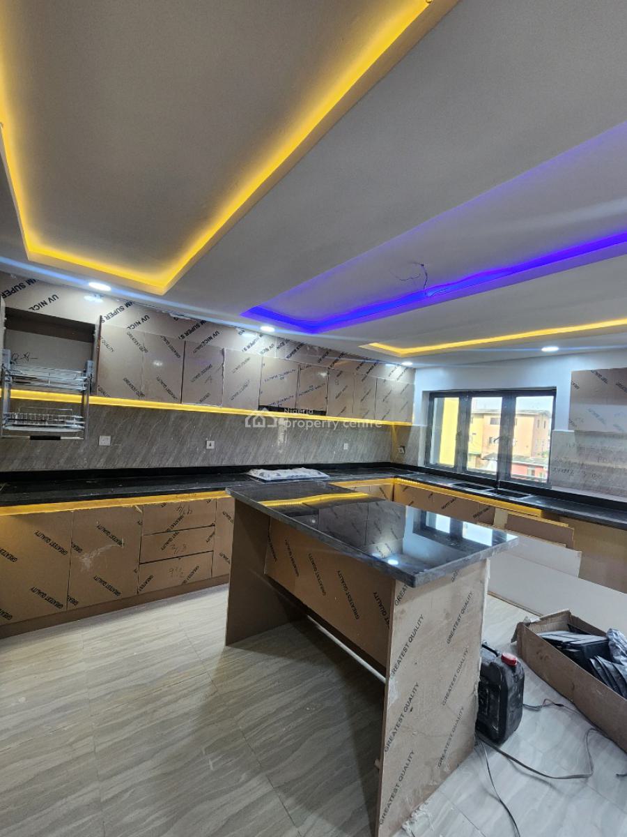 Massive Newly Built 3 Bedroom Flat (upstairs), Megamound Estate, Surulere, Lagos, Block of Flats for Sale