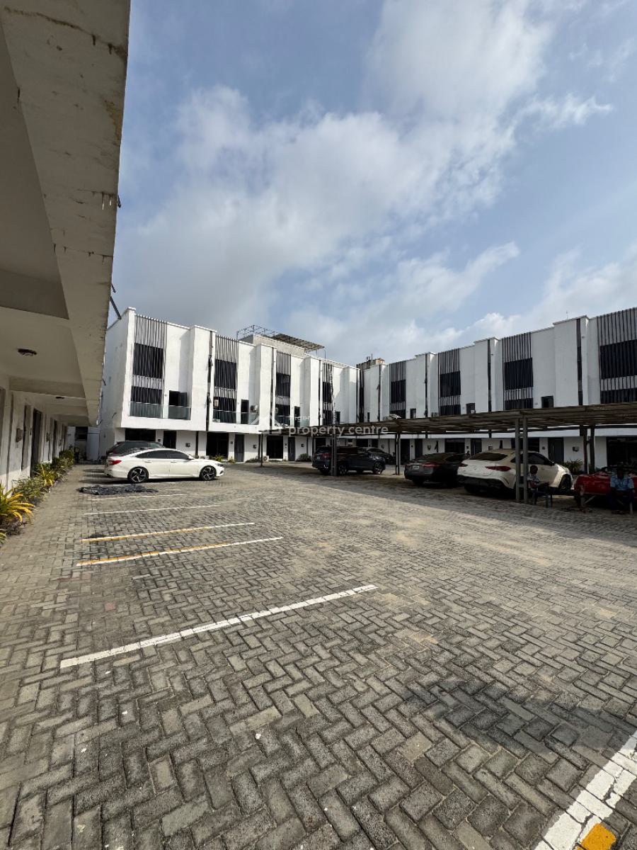 Luxury 4 Bedroom Terrace Duplex + Bq, Swimming Pool, Gym, Salem, Ikate Elegushi, Lekki, Lagos, Terraced Duplex for Sale