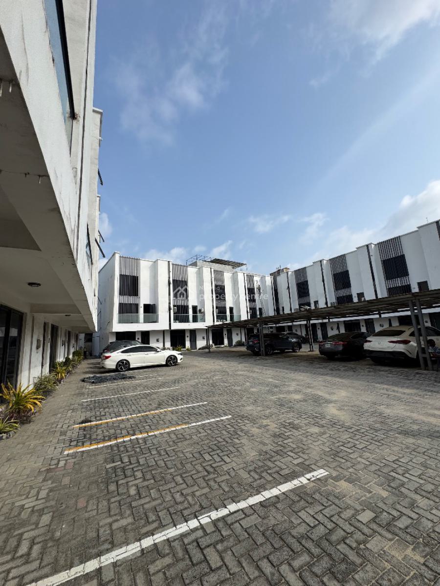 Luxury 4 Bedroom Terrace Duplex + Bq, Swimming Pool, Gym, Salem, Ikate Elegushi, Lekki, Lagos, Terraced Duplex for Sale