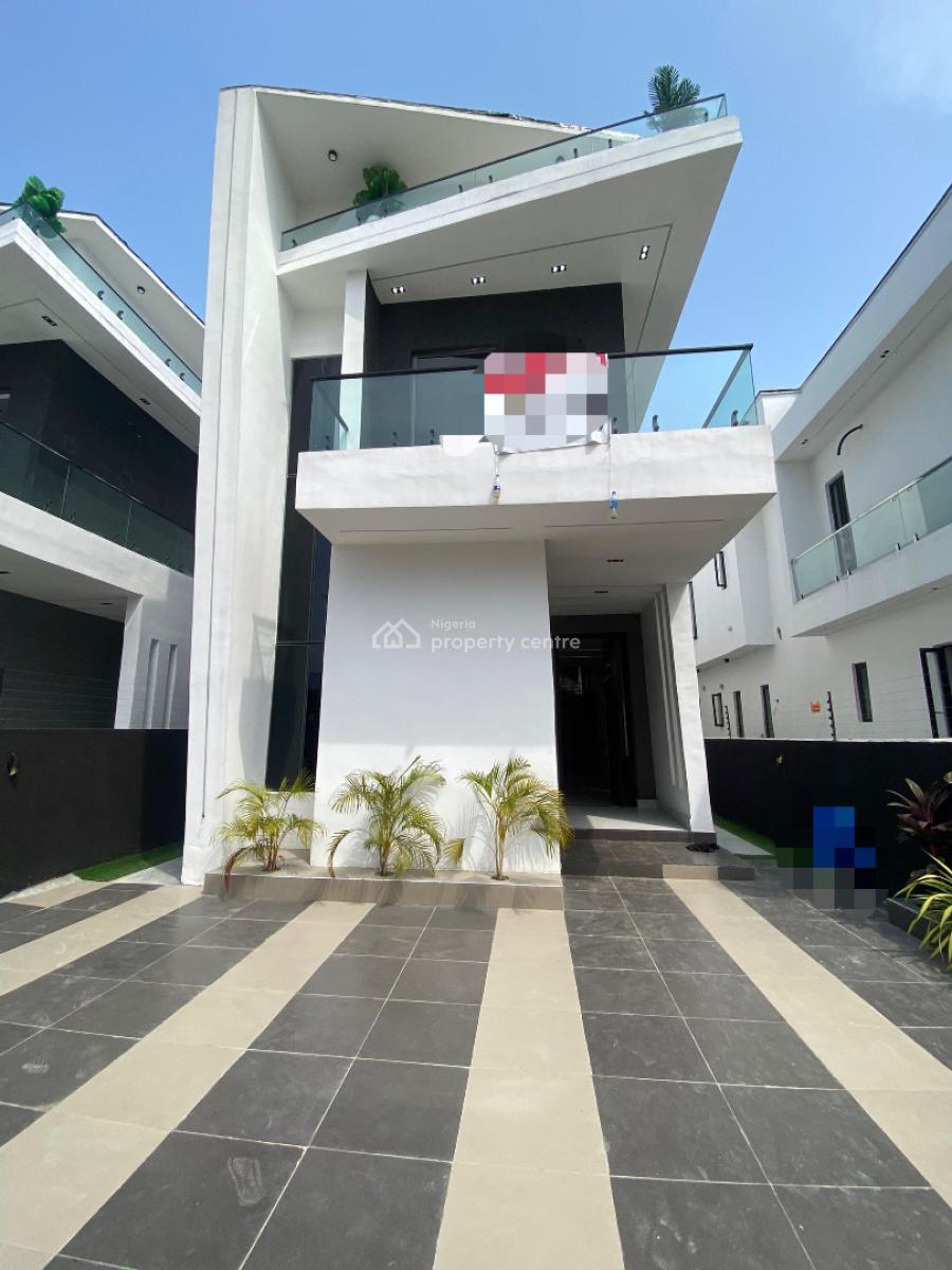 Beautiful 5 Bedroom Detached Duplex with Pool and Bq, Ajah, Lagos, Detached Duplex for Sale