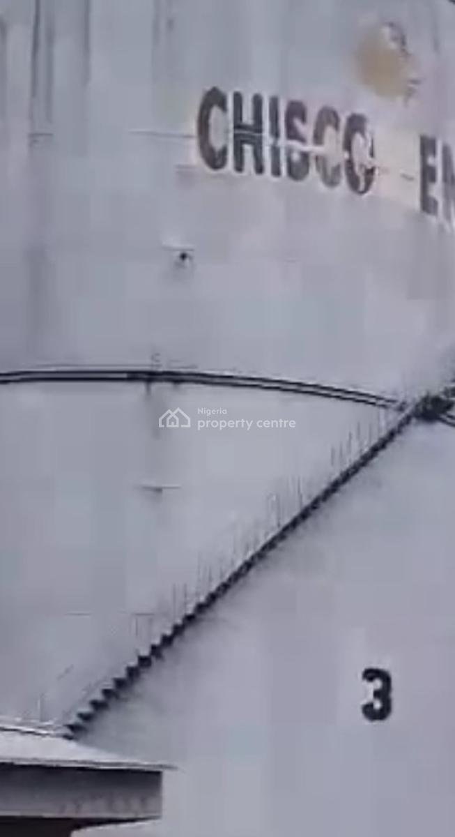 Size:*  11, 746 Square Meters.tankfarm and Land By The Jetty, Kirikiri Apapa,  Lagos, Kirikiri, Apapa, Lagos, Tank Farm for Sale