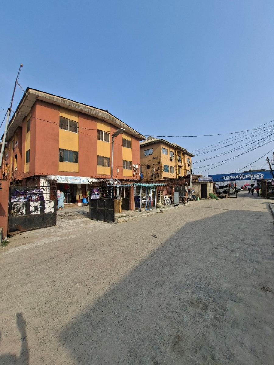 Commercial Block of 6flats By Ago Palace Way, Market Square, Ago Palace, Isolo, Lagos, Block of Flats for Sale