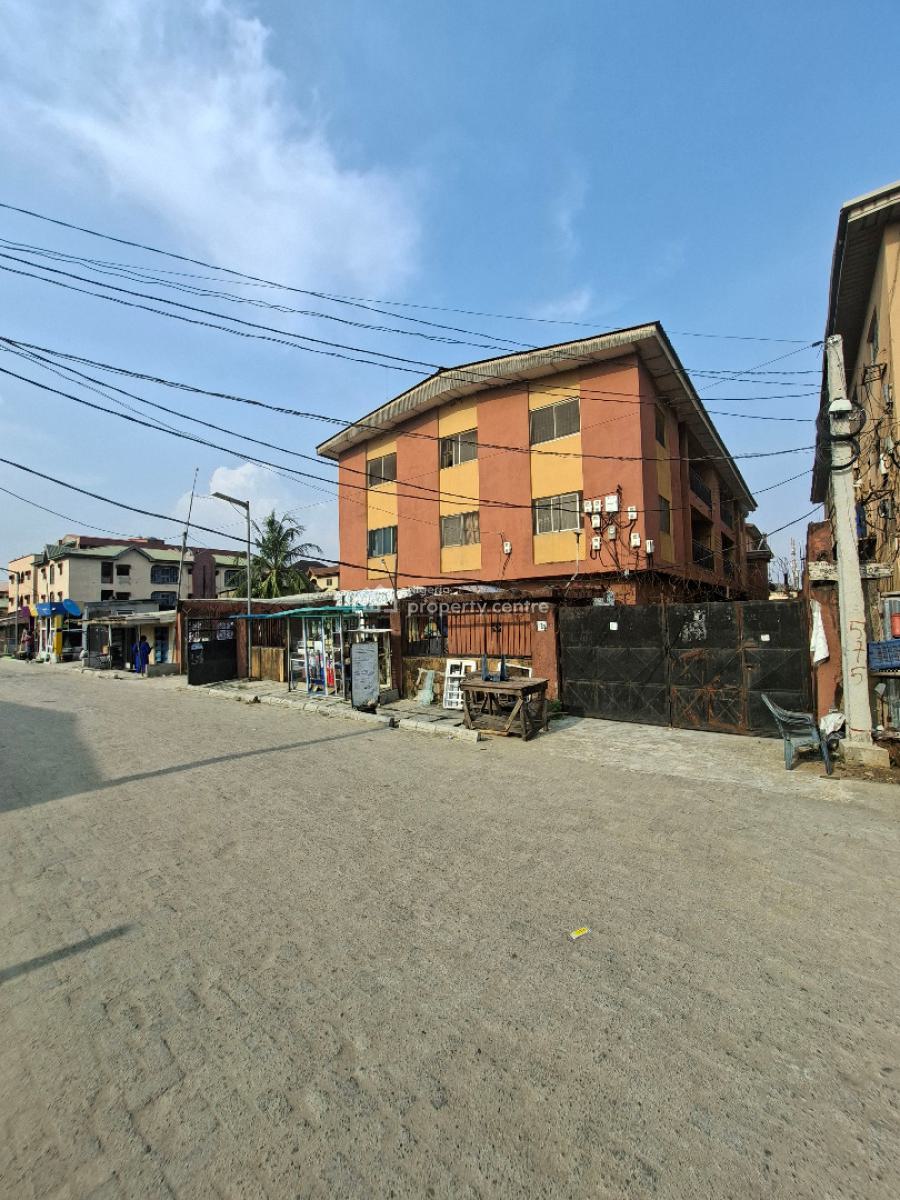 Commercial Block of 6flats By Ago Palace Way, Market Square, Ago Palace, Isolo, Lagos, Block of Flats for Sale