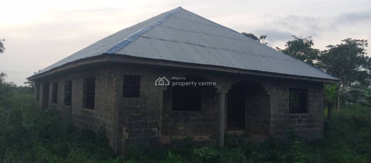 4 Bedroom Detached Bungalow, Near Ilaro Nursing School, Ilaro, Yewa South, Ogun, Detached Bungalow for Sale