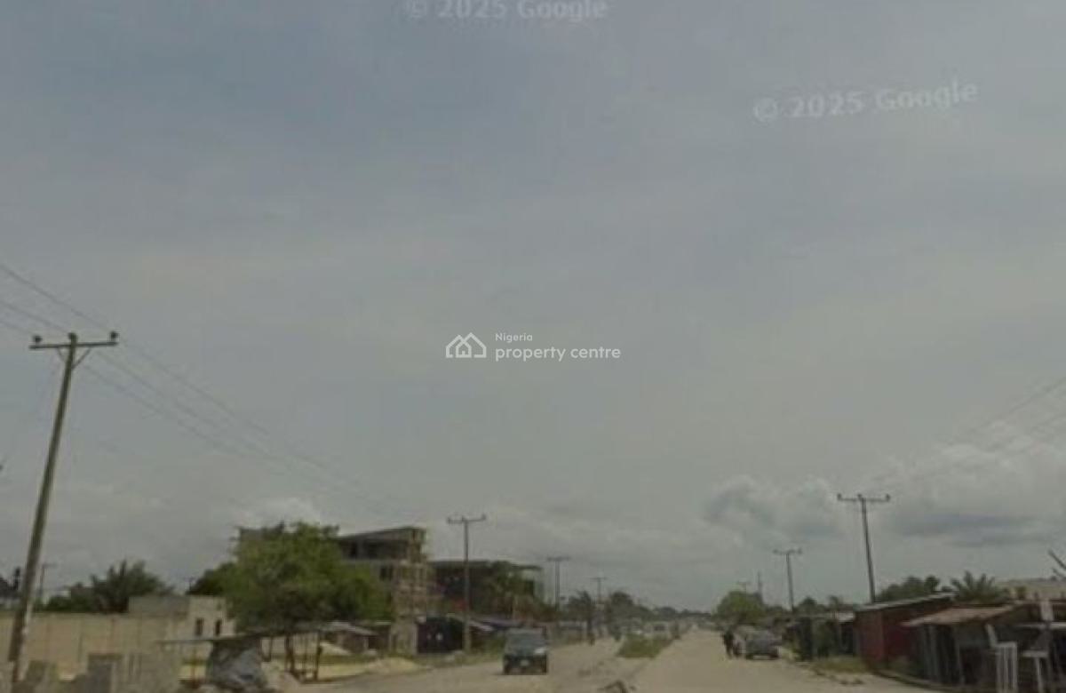 Land Measuring 1,137sqm, Directly Facing Abijo Gra 1st Gate Road By Rain Oil, Abijo, Lekki, Lagos, Mixed-use Land for Sale
