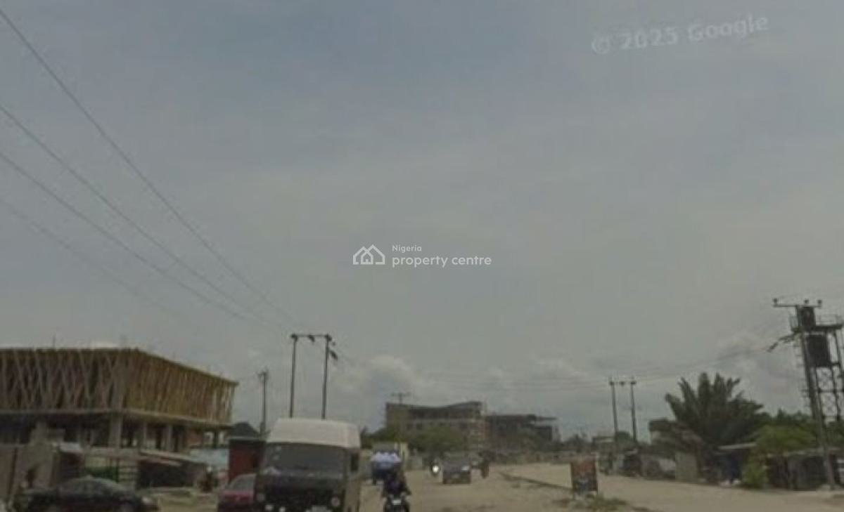 Land Measuring 1,137sqm, Directly Facing Abijo Gra 1st Gate Road By Rain Oil, Abijo, Lekki, Lagos, Mixed-use Land for Sale