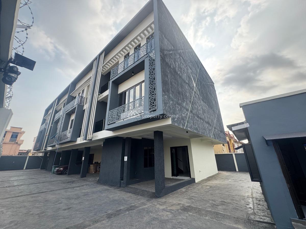 Newly & Well Built to Taste 4bedroom Duplex with a Room Bq, Secured Estate in Ogba, Ogba, Ikeja, Lagos, Terraced Duplex for Sale
