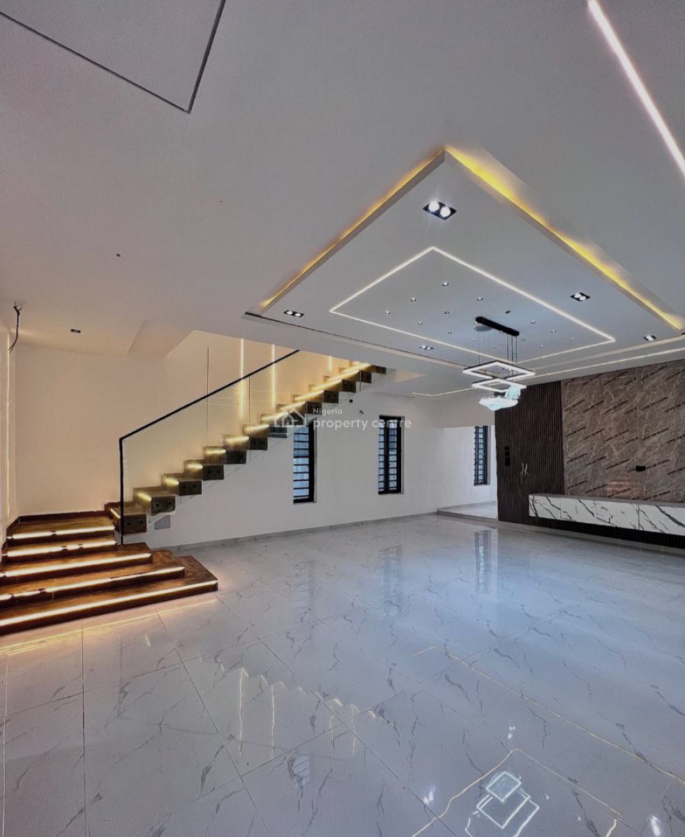 Contemporary 5 Bedroom Fully Detached Duplex with Swimming Pool, Ikota, Lekki, Lagos, Detached Duplex for Sale