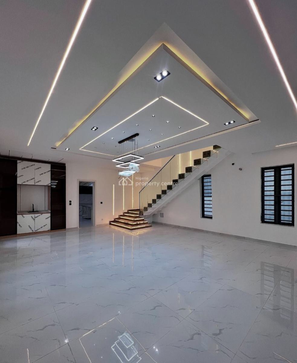Contemporary 5 Bedroom Fully Detached Duplex with Swimming Pool, Ikota, Lekki, Lagos, Detached Duplex for Sale