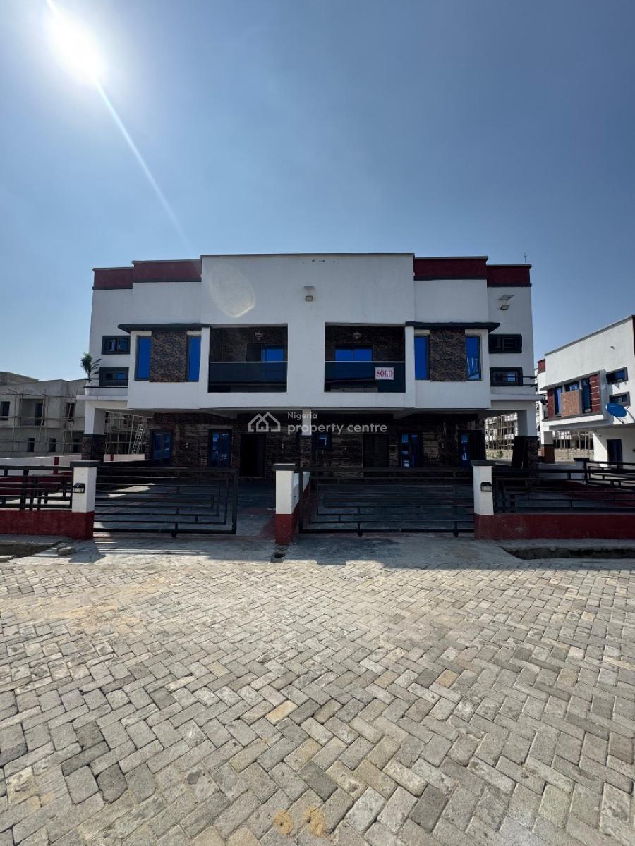 Gorgeous 4 Bedroom Semi Detached Duplex with a Bq, Orchid, Lekki, Lagos, House for Sale