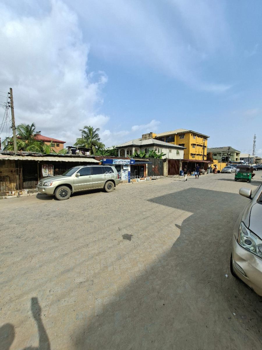 Demolishable Property Suitable for Commercial Use, Marcity Bustop, Ago Palace, Isolo, Lagos, Mixed-use Land for Sale