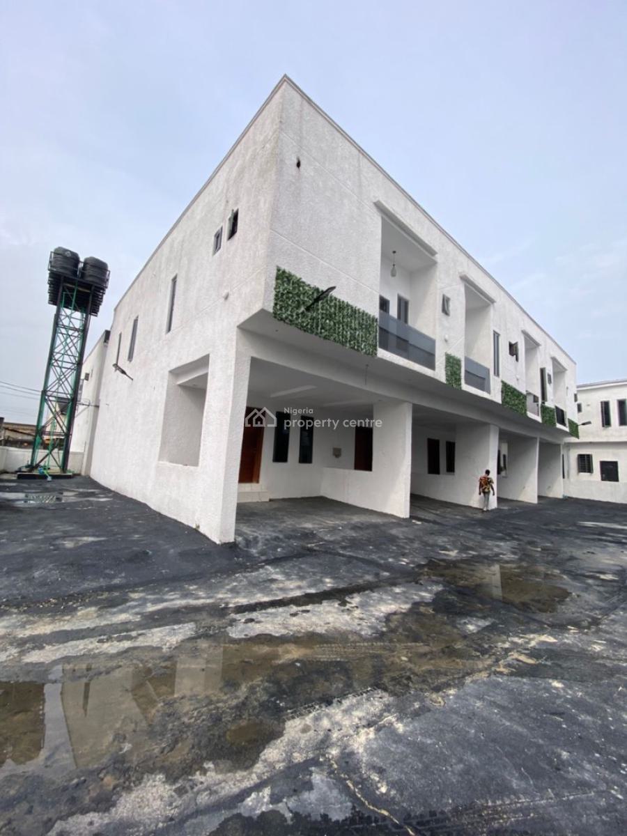 Brand News 3 Bedroom Duplex with Bq Terrace, Ajar Lagos, Lekki, Lagos, Terraced Duplex for Sale