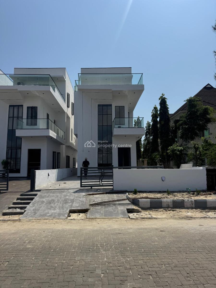 Gorgeous 5 Bedroom Duplex with a Bq and a Pool, Orchid, Lekki, Lagos, House for Sale