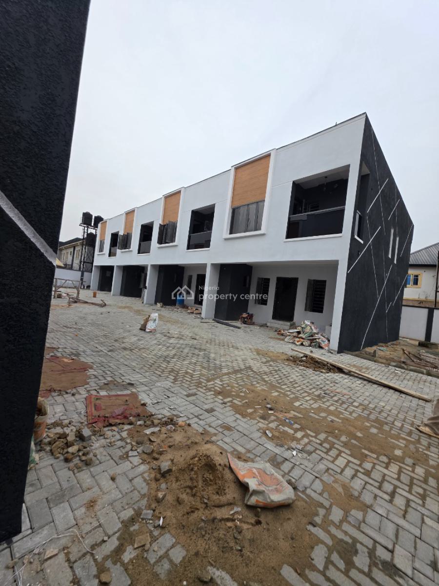 Live Where Comfort Meets Class, 4 Bedroom Terrace in a Secure Estate, Value County Estate, Ogidan, Lekki Expressway, Lekki, Lagos, Terraced Duplex for Sale