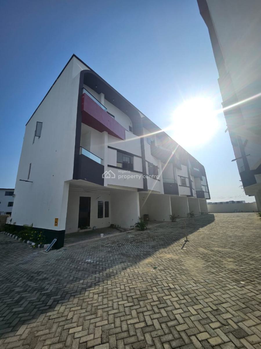 4 Bedroom Smart Terrace Duplex, Orchid / Chevron Toll Axis, Ikota, Lekki, Lagos, Terraced Duplex for Sale