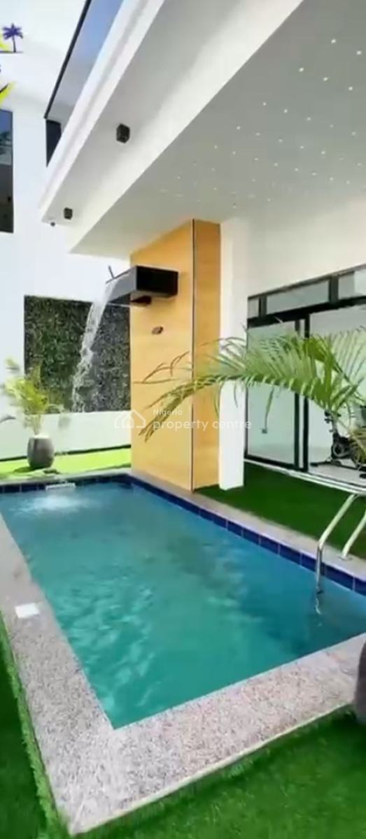 5 Bedroom Duplex with Swimming Pool and Cinema Fully Automated, in an Estate at Orchid, Lekki, Lagos, Detached Duplex for Sale