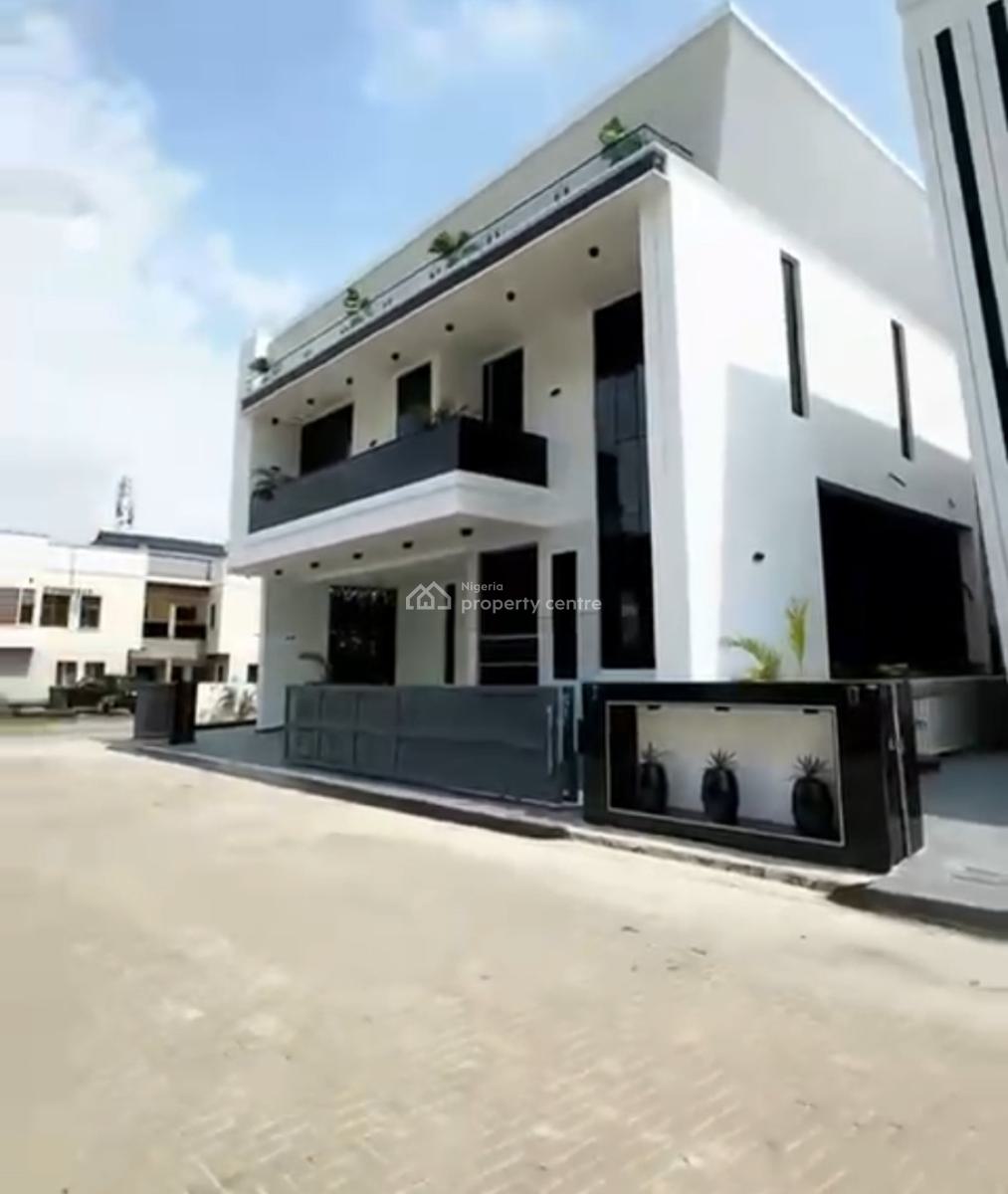 5 Bedroom Duplex with Swimming Pool and Cinema Fully Automated, in an Estate at Orchid, Lekki, Lagos, Detached Duplex for Sale