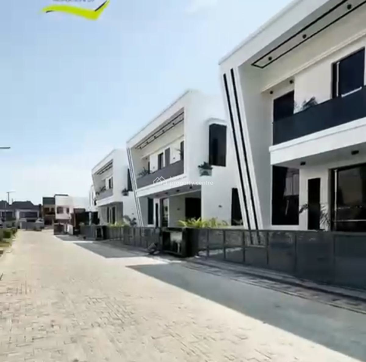 5 Bedroom Duplex with Swimming Pool and Cinema Fully Automated, in an Estate at Orchid, Lekki, Lagos, Detached Duplex for Sale