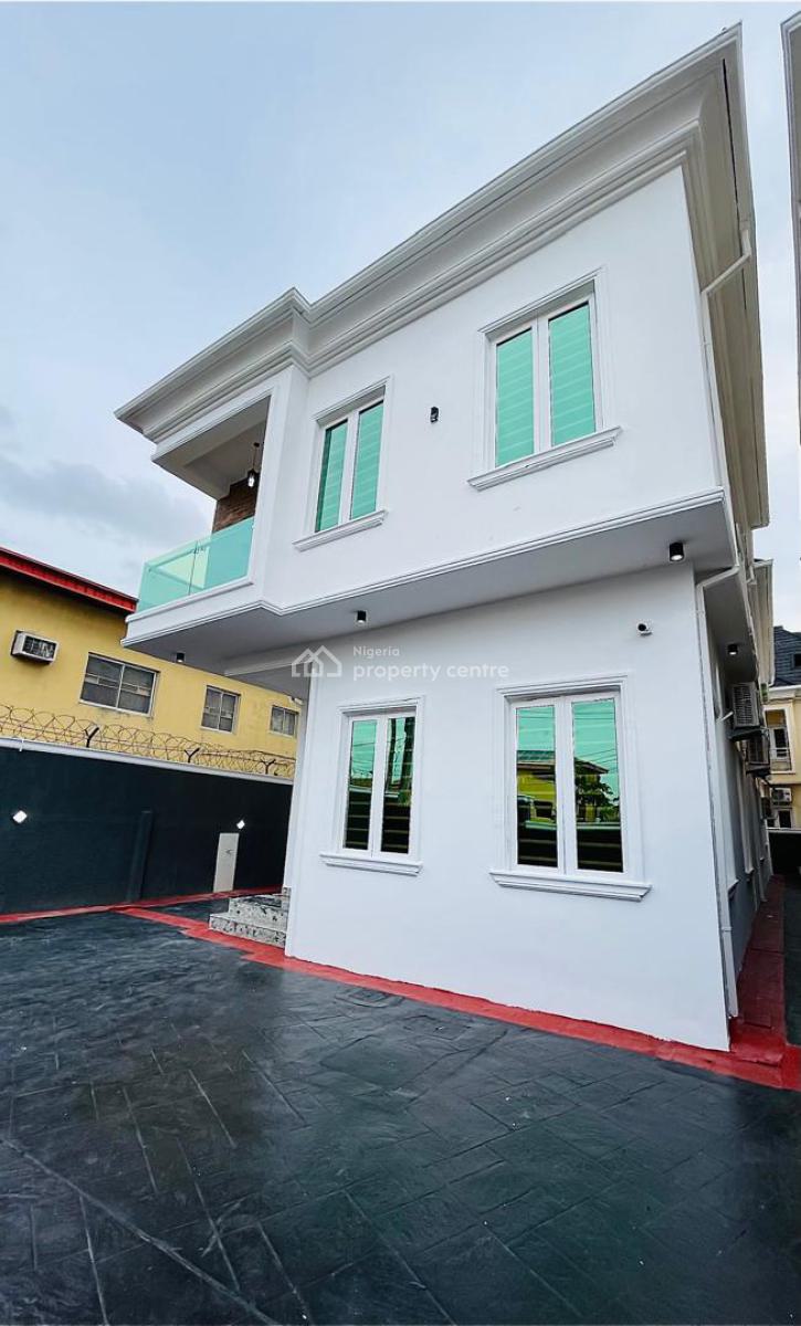 4bed with a Room Bq 4cars Private Compound Self Serviced Detached Dupl, Omole Phase 1, Ikeja, Lagos, Detached Duplex for Sale