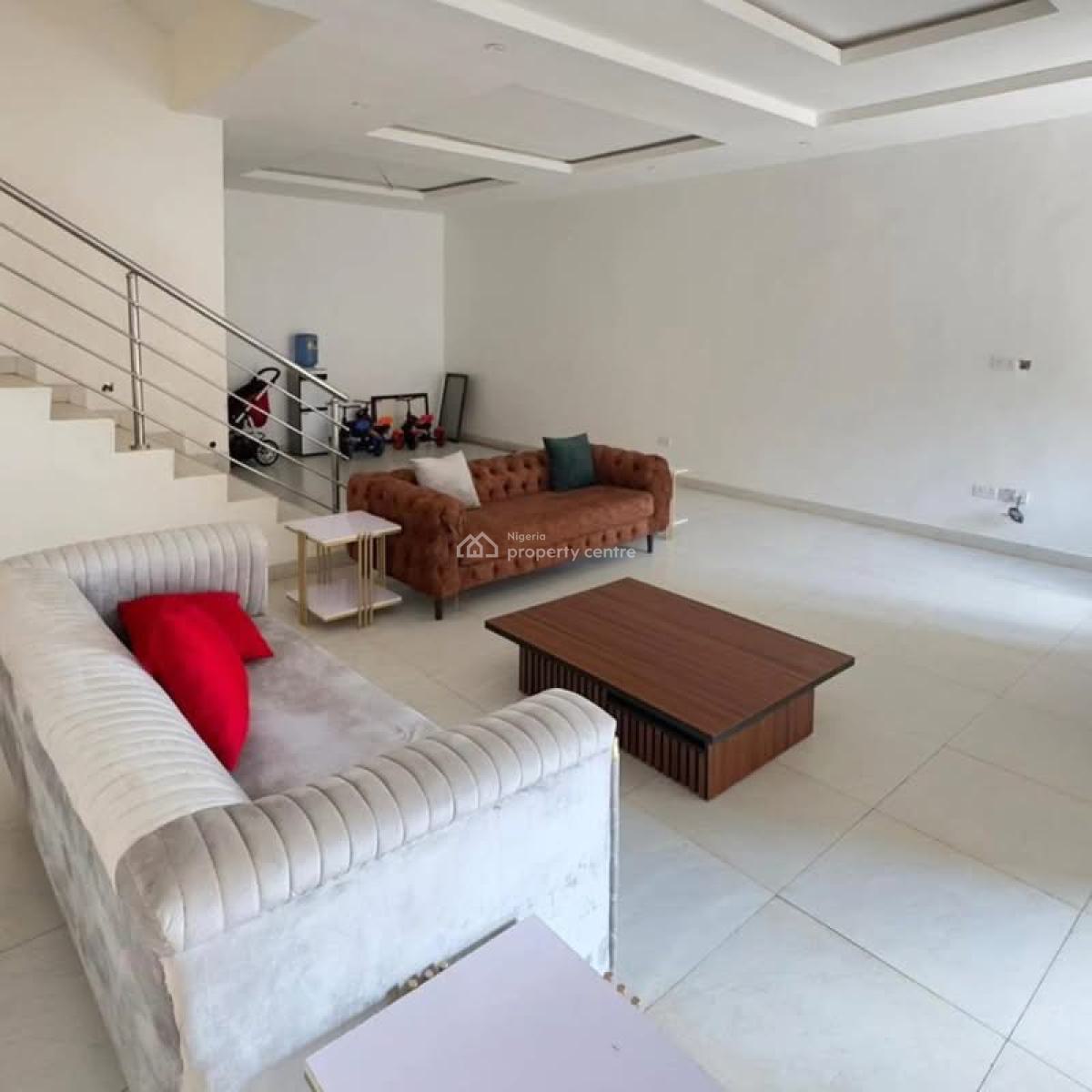 Luxury 4 Bedroom Spacious Terrace Duplex ,bq. in an Estate, Peachville Garden Estate ,opposite Games Village, Kukwaba, Abuja, Terraced Duplex for Sale