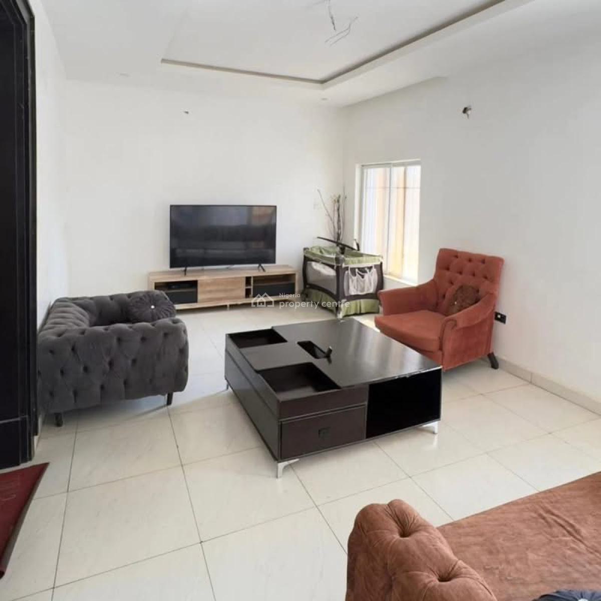 Luxury 4 Bedroom Spacious Terrace Duplex ,bq. in an Estate, Peachville Garden Estate ,opposite Games Village, Kukwaba, Abuja, Terraced Duplex for Sale