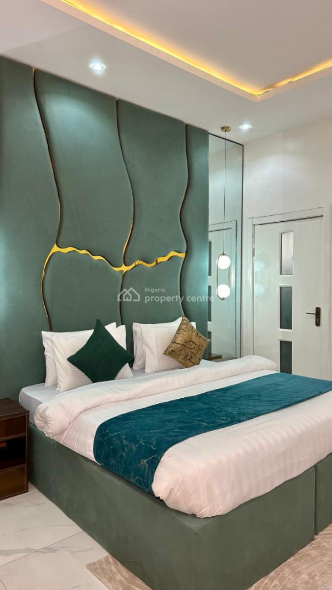 New Luxury 2bedroom Apartment with Pool, Gym, Balcony, Ps5, Ikate, Lekki, Lagos, Flat / Apartment Short Let