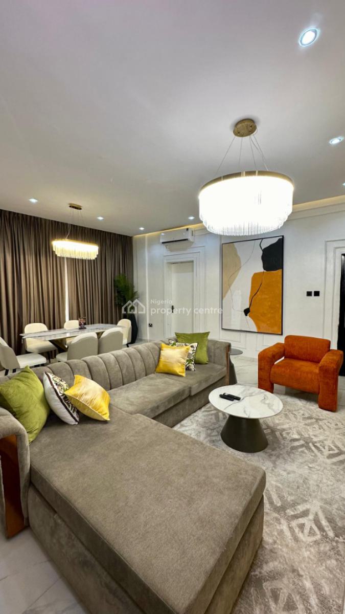 New Luxury 2bedroom Apartment with Pool, Gym, Balcony, Ps5, Ikate, Lekki, Lagos, Flat / Apartment Short Let