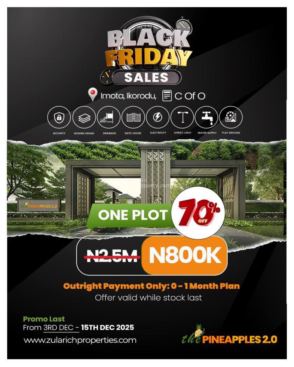 Affordable Land with C of O, a Community Designed for Comfort, Value,, Imota, Ikorodu, Lagos, Residential Land for Sale