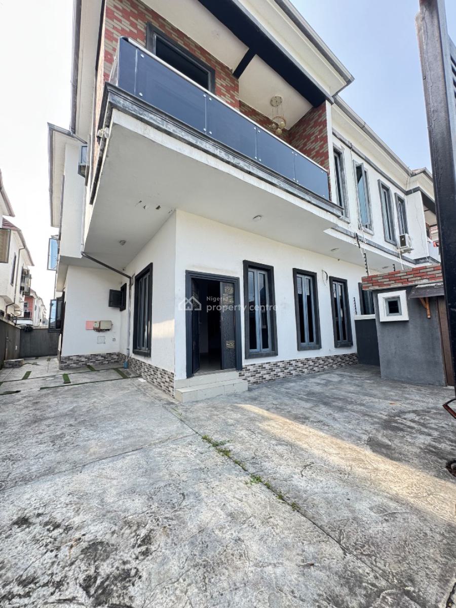 Well 4 Bedroom Duplex Semi Detached with Bq Self Compound, Orchid Road Lekki Lagos State, Lekki, Lagos, Semi-detached Duplex for Rent