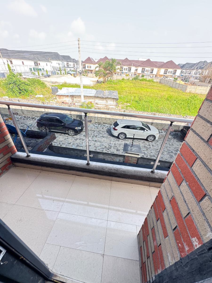 Well 4 Bedroom Duplex Semi Detached with Bq Self Compound, Orchid Road Lekki Lagos State, Lekki, Lagos, Semi-detached Duplex for Rent