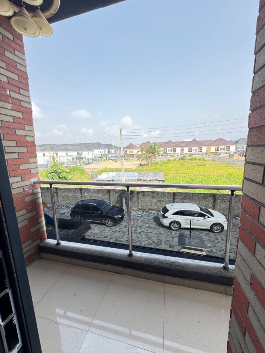 Well 4 Bedroom Duplex Semi Detached with Bq Self Compound, Orchid Road Lekki Lagos State, Lekki, Lagos, Semi-detached Duplex for Rent