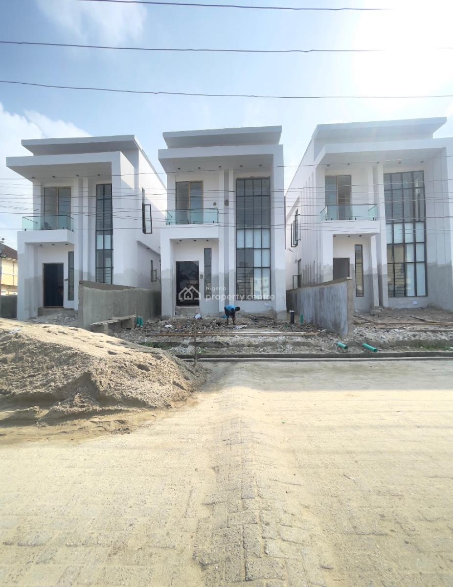 Spacious 4 Bedroom Fully Detached Duplex with Bq, Ajah, Lagos, Detached Duplex for Sale