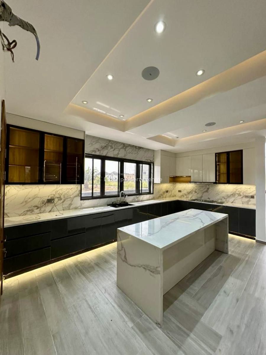 Luxury 5-bedroom Fully Detached Duplex with Cinema, Pool & Rooftop Ter, Ajah, Lagos, Detached Duplex for Sale