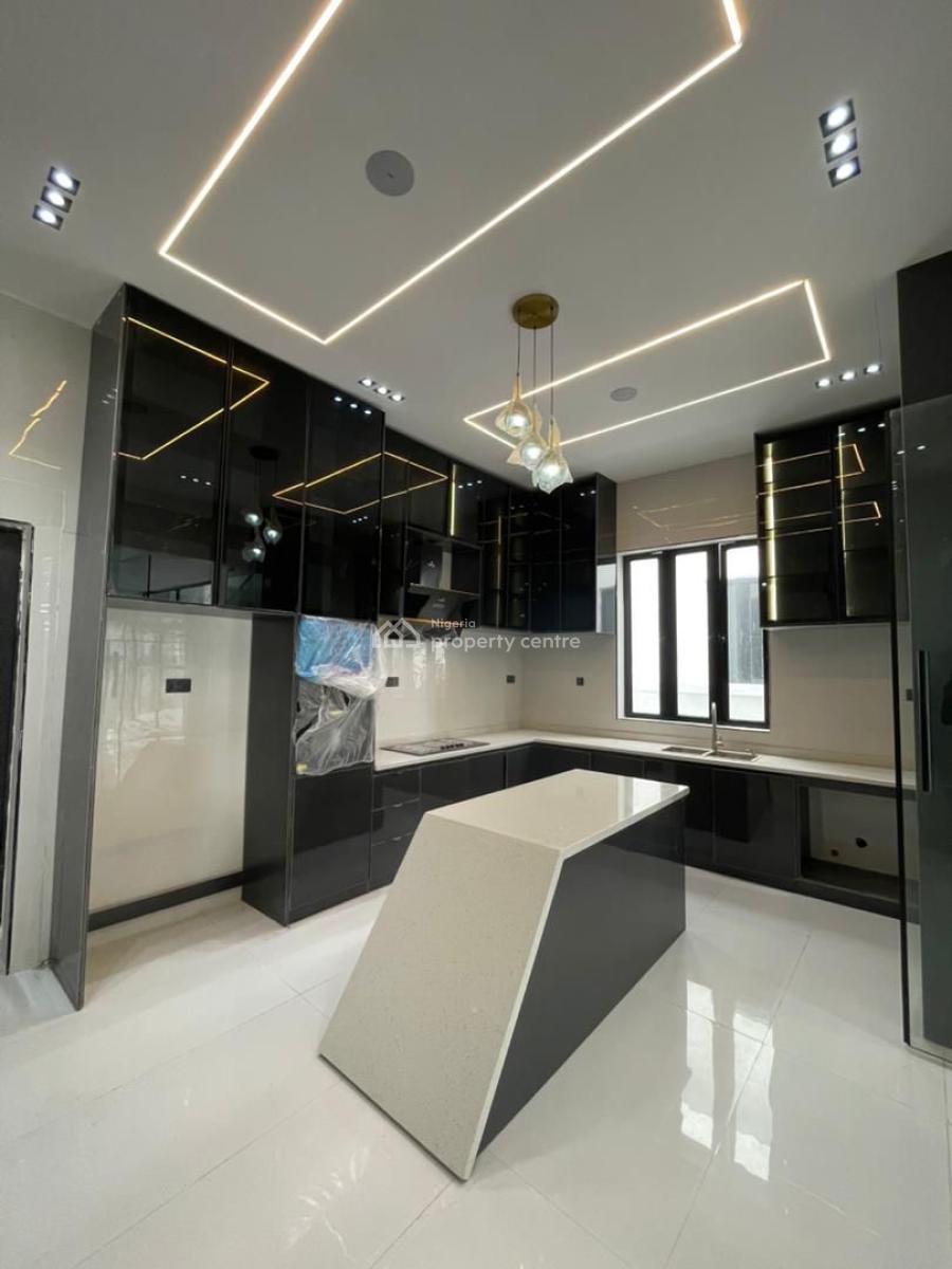 5 Bedrooms Fully Detached Duplex with Swimming Pool , Bq, Ajah, Lagos, Detached Duplex for Sale