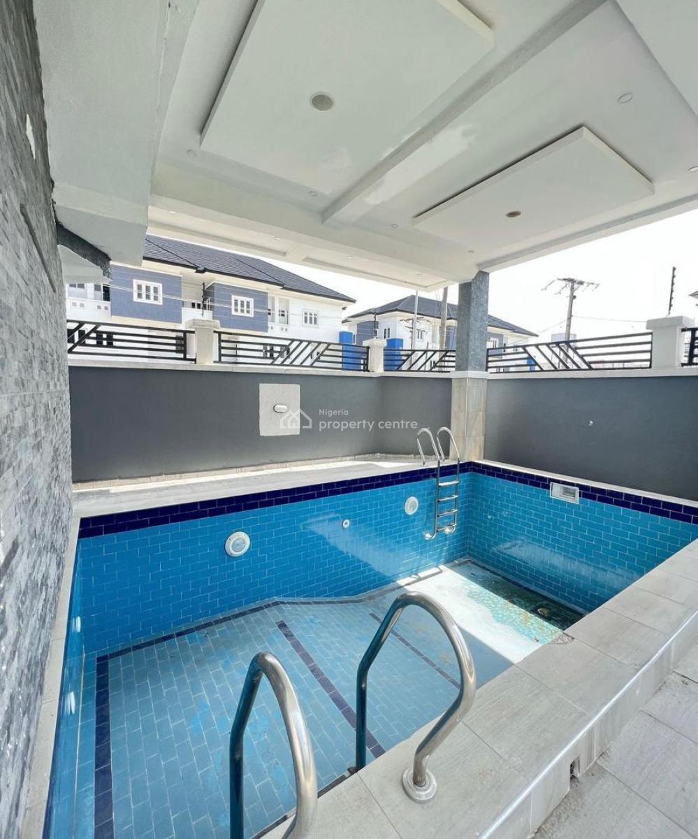Affordable   4 Bedroom Terrace Duplex with Swimming Pool , Gym, Ikate, Lekki, Lagos, Terraced Duplex for Sale
