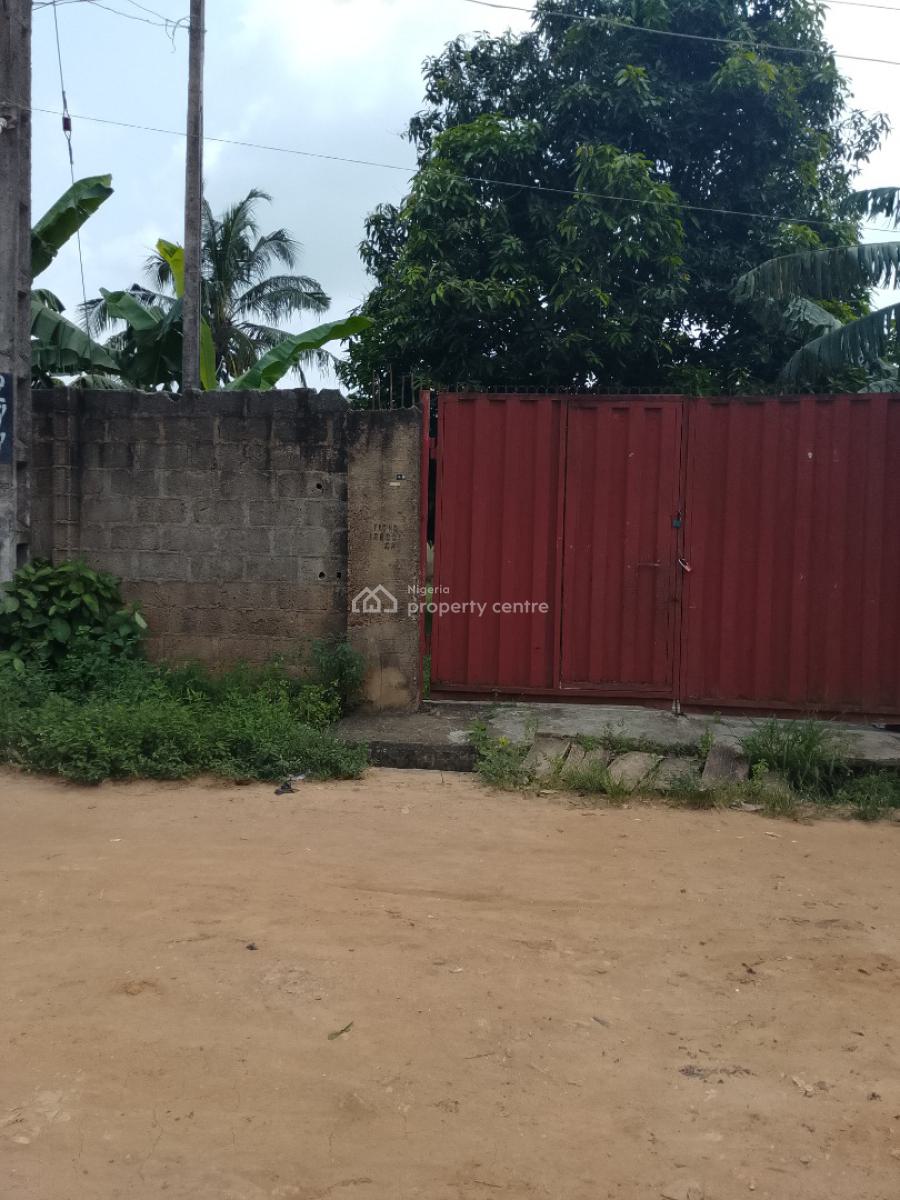 Full Plot of Land with a 3 Bedroom Bungalow on It, Ishawo Agric, Agric, Ikorodu, Lagos, House for Sale