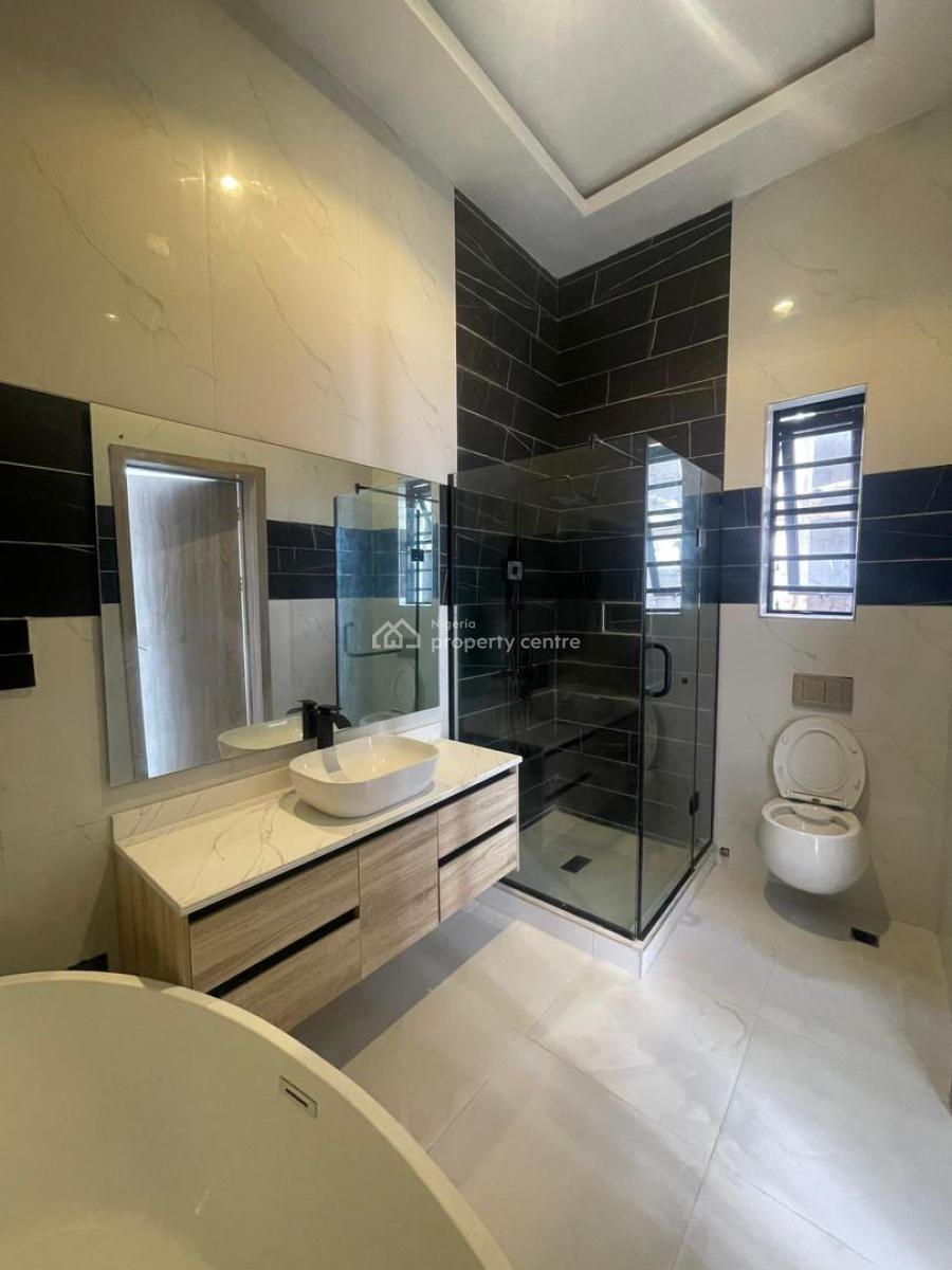 Luxuriously Built 4 Bedroom Semi Detached Duplex with Bq, Luxuriously Built 4 Bedroom Semi Detached Duplex with Bq, Chevron, Lekki, Lagos, House for Sale