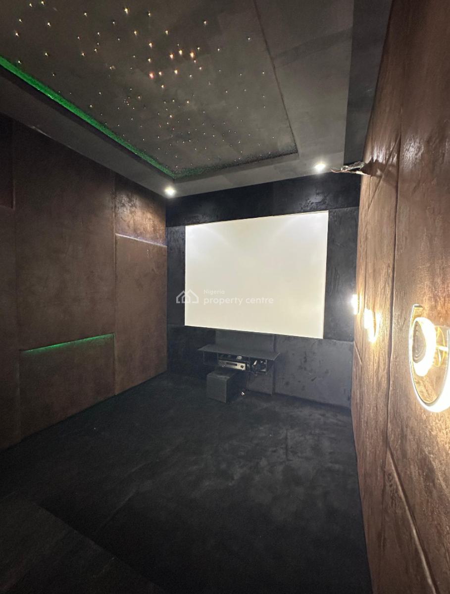 Magnificent Luxury Spacious 5 Bedroom Fully Detached Duplex with Bq, Swimming Pool, Cinema and 2 Rooftop Terraces, Ikota, Lekki, Lagos, Detached Duplex for Sale