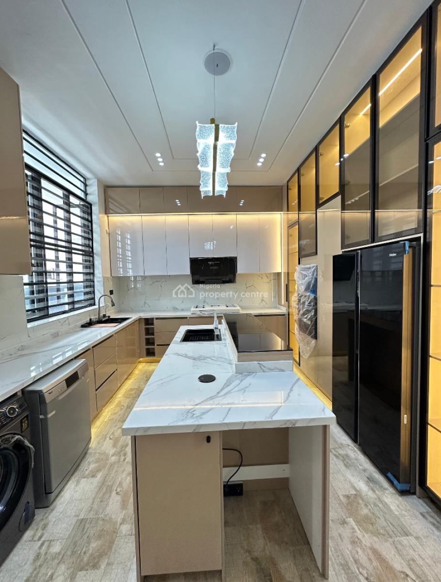 Magnificent Luxury Spacious 5 Bedroom Fully Detached Duplex with Bq, Swimming Pool, Cinema and 2 Rooftop Terraces, Ikota, Lekki, Lagos, Detached Duplex for Sale