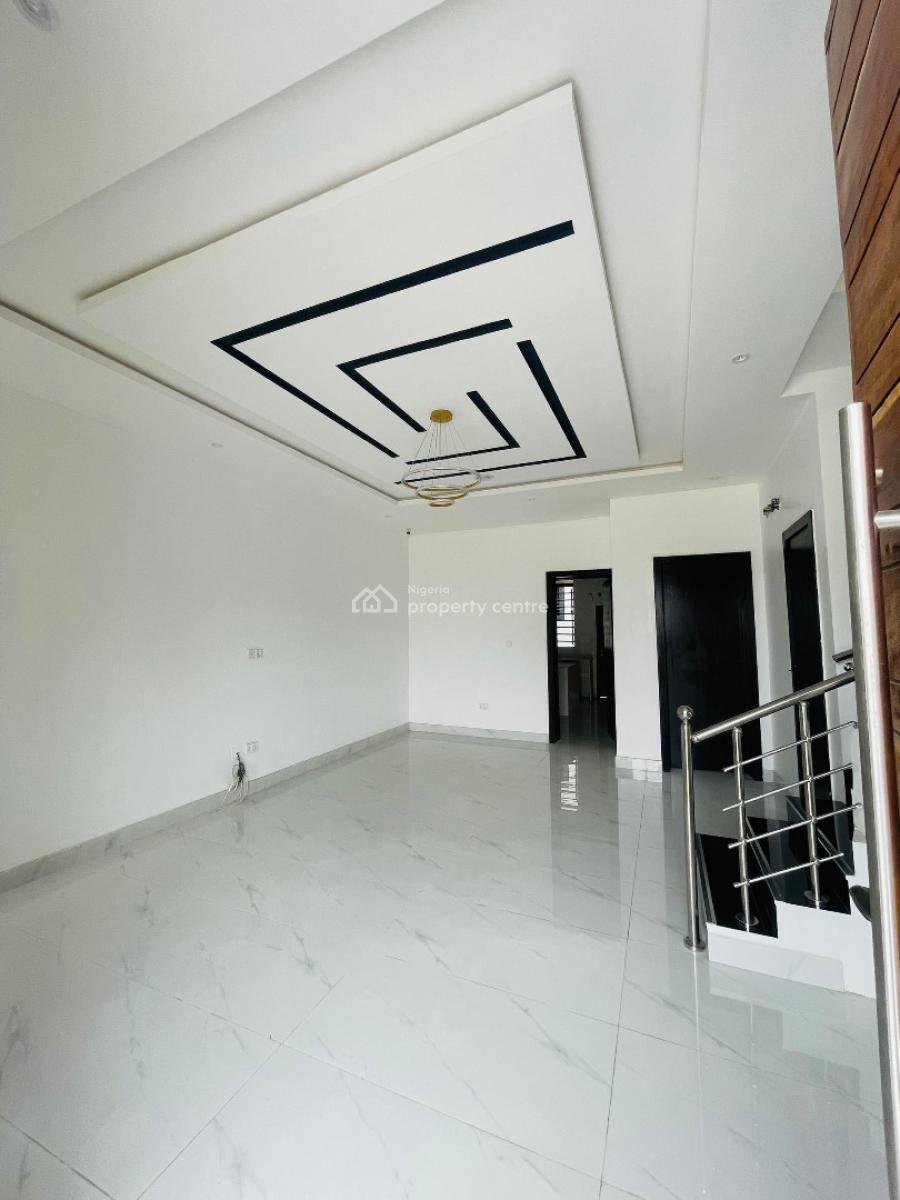 Luxuriously Built 4 Bedroom Semi Detached Duplex with Bq, Luxuriously Built 4 Bedroom Semi Detached Duplex with Bq, Chevron, Lekki, Lagos, House for Sale