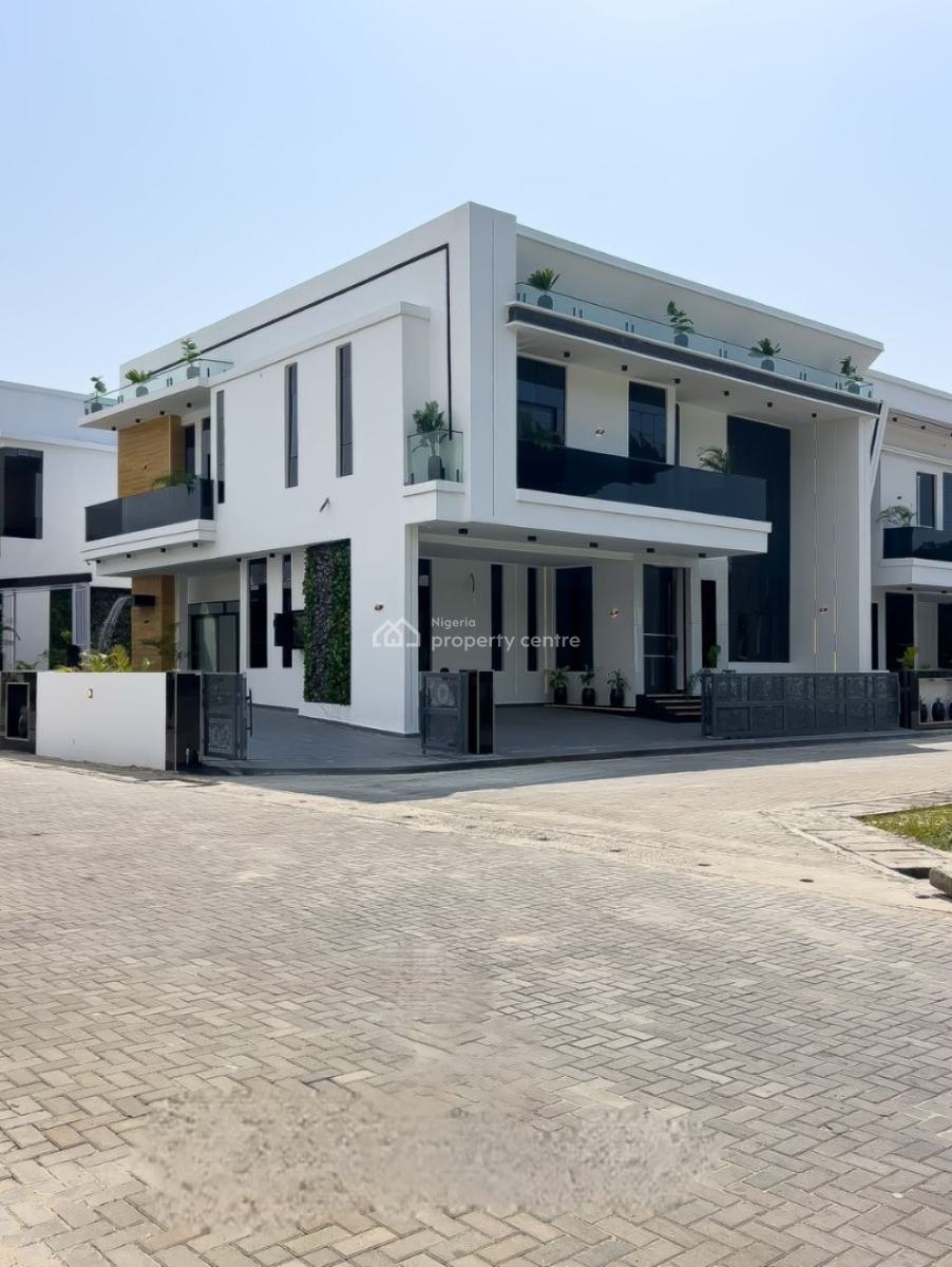 Fully Automated5 Bedroom Detached Duplex, Chevron 2nd Toll Gate, Lekki, Lagos, Detached Duplex for Sale