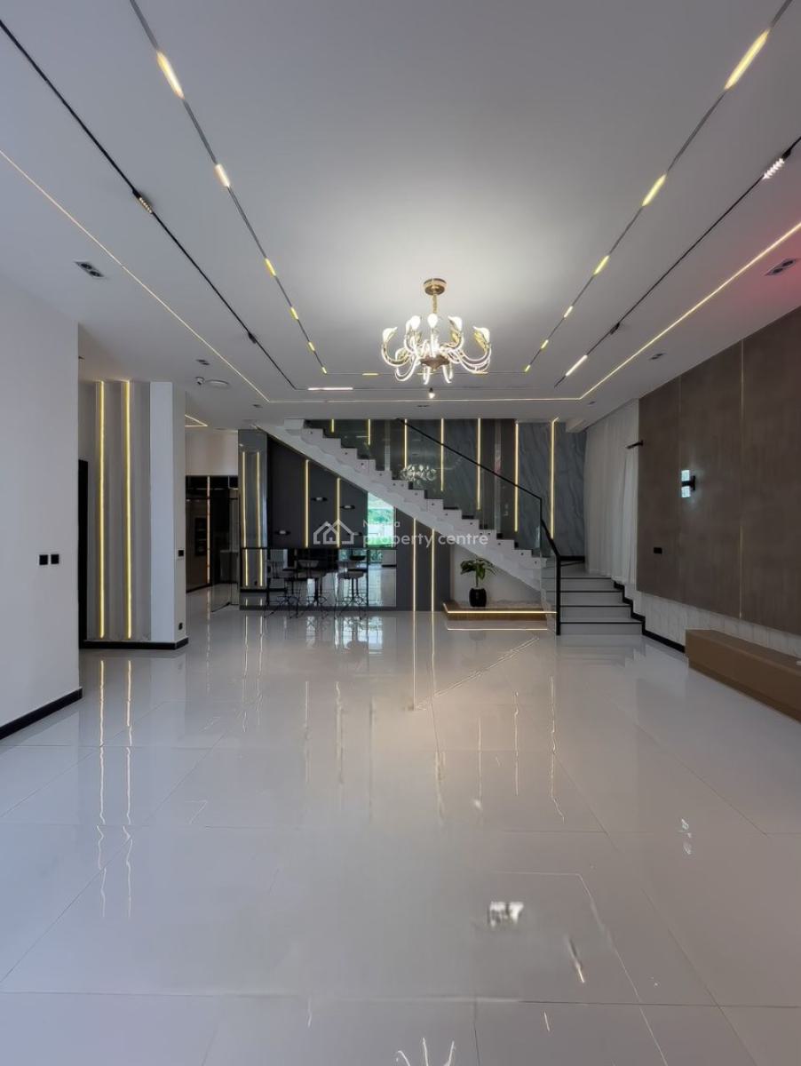 Fully Automated5 Bedroom Detached Duplex, Chevron 2nd Toll Gate, Lekki, Lagos, Detached Duplex for Sale