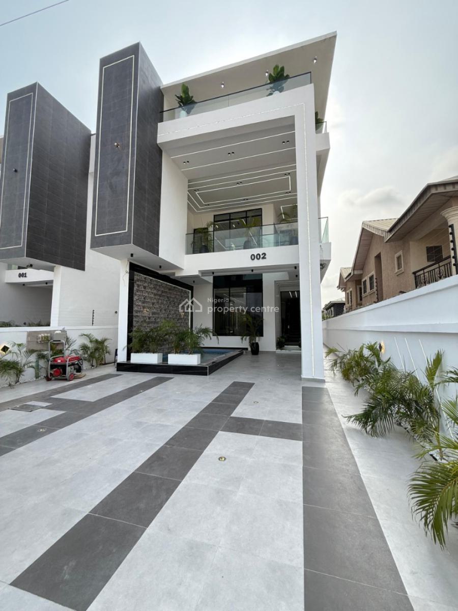 5 Bedroom Detached Duplex with Bq, Ikota, Lekki, Lagos, Detached Duplex for Sale