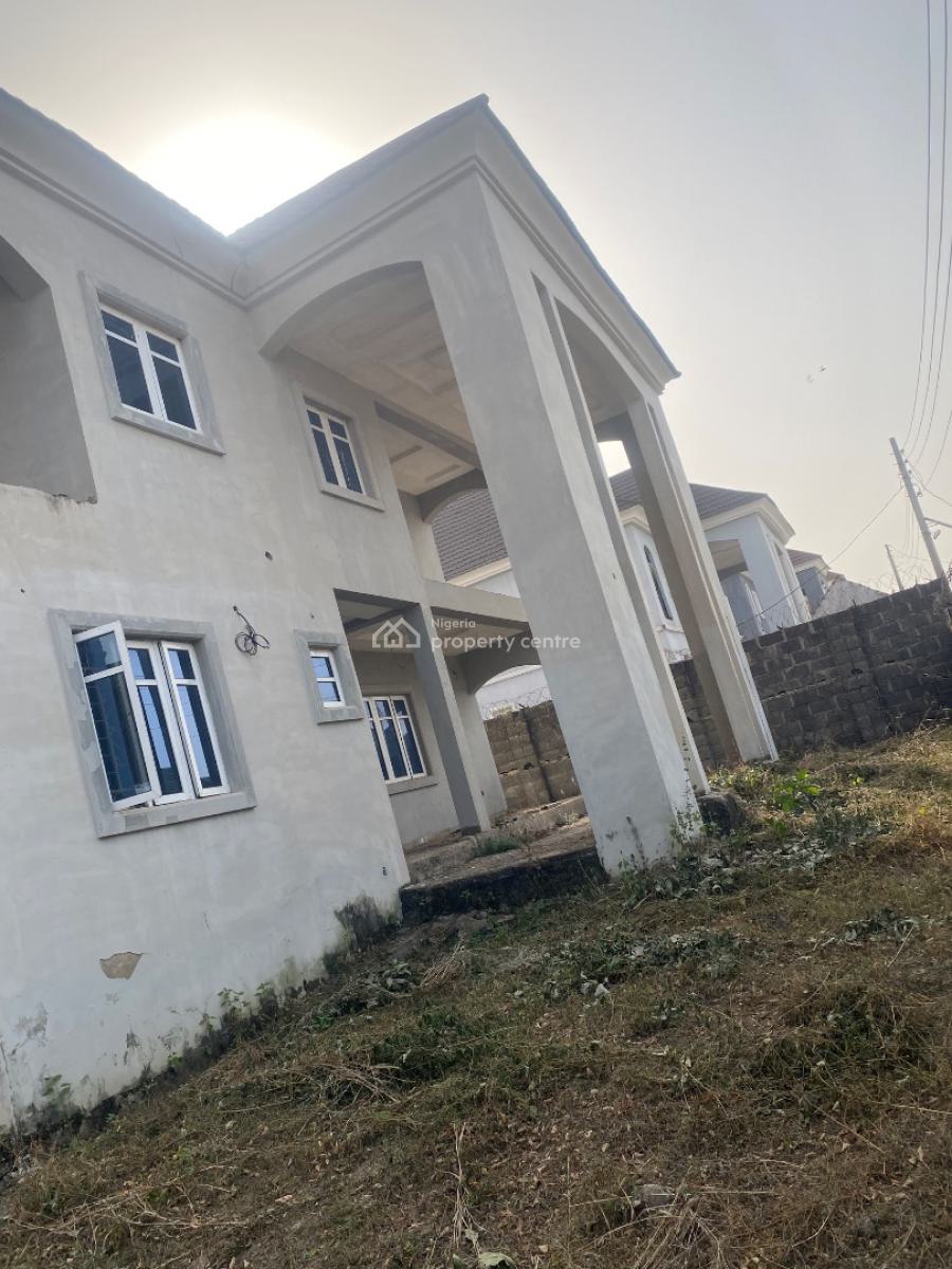 Newly Built and Solid 6 Bedrooms Duplex, By Diamond Estate, Behind Fha Lugbe, Lugbe District, Abuja, Detached Duplex for Sale