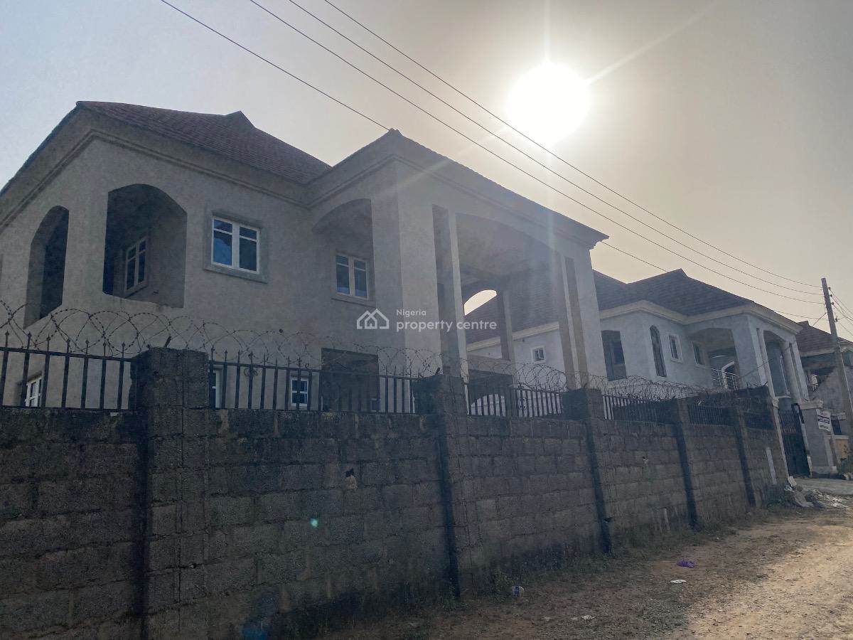 Newly Built and Solid 6 Bedrooms Duplex, By Diamond Estate, Behind Fha Lugbe, Lugbe District, Abuja, Detached Duplex for Sale