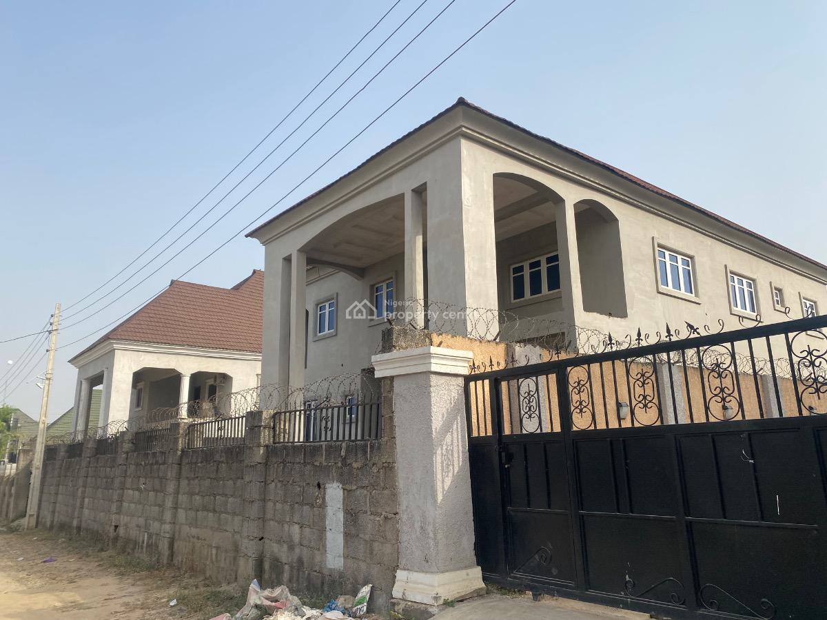 Newly Built and Solid 6 Bedrooms Duplex, By Diamond Estate, Behind Fha Lugbe, Lugbe District, Abuja, Detached Duplex for Sale