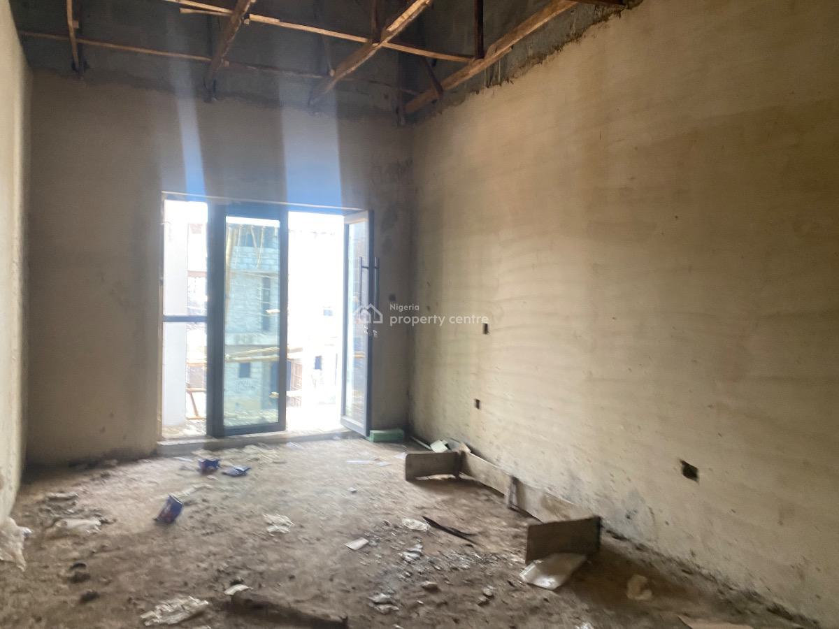 Semi Finished 4 Bedrooms Terrace Duplex with Bq, Dantata Estate, First Plot By Airport Express, By Dantata Bridge, Galadimawa, Abuja, Terraced Duplex for Sale