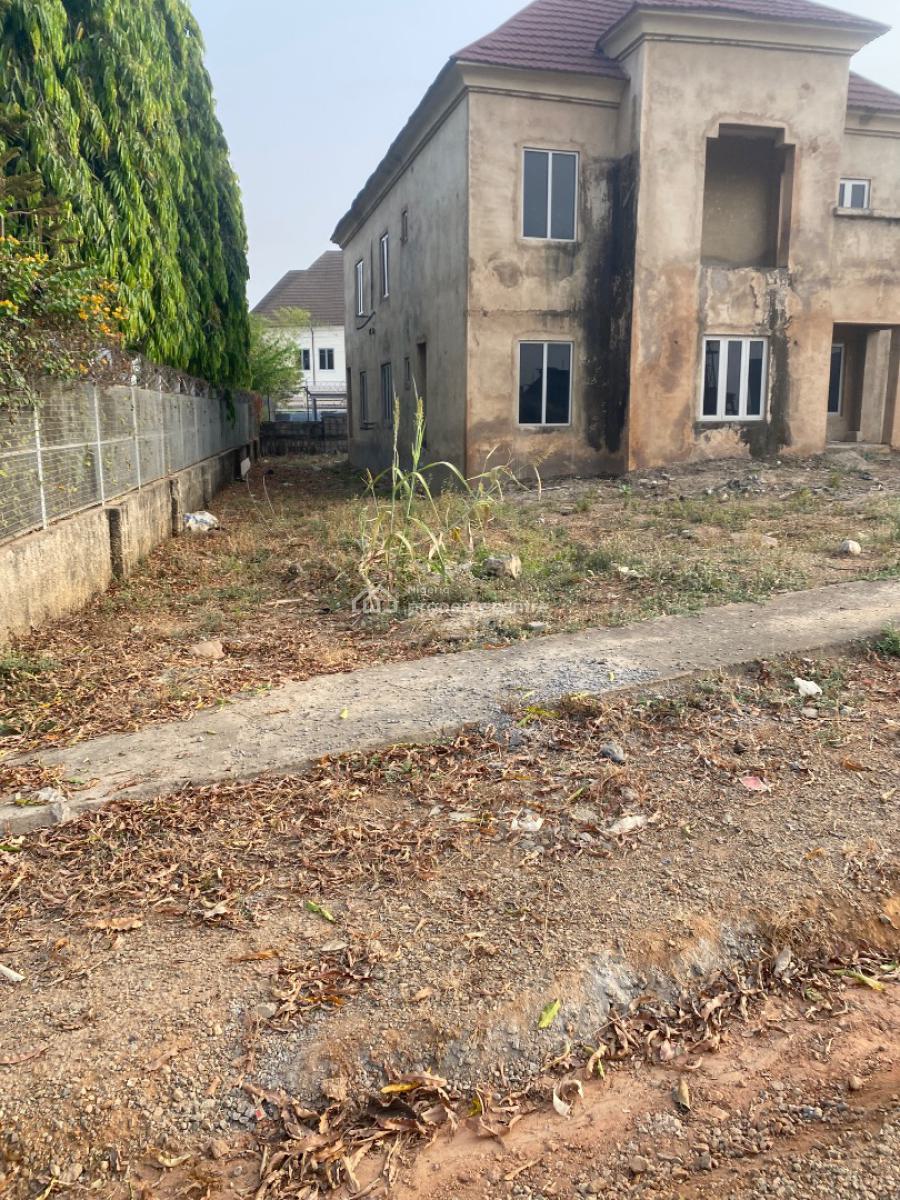 Luxury Fully Detached 6 Bedroom Carcass Duplex, Stream City Estate, First Plot By Dantata Bridge, Galadimawa, Abuja, Detached Duplex for Sale