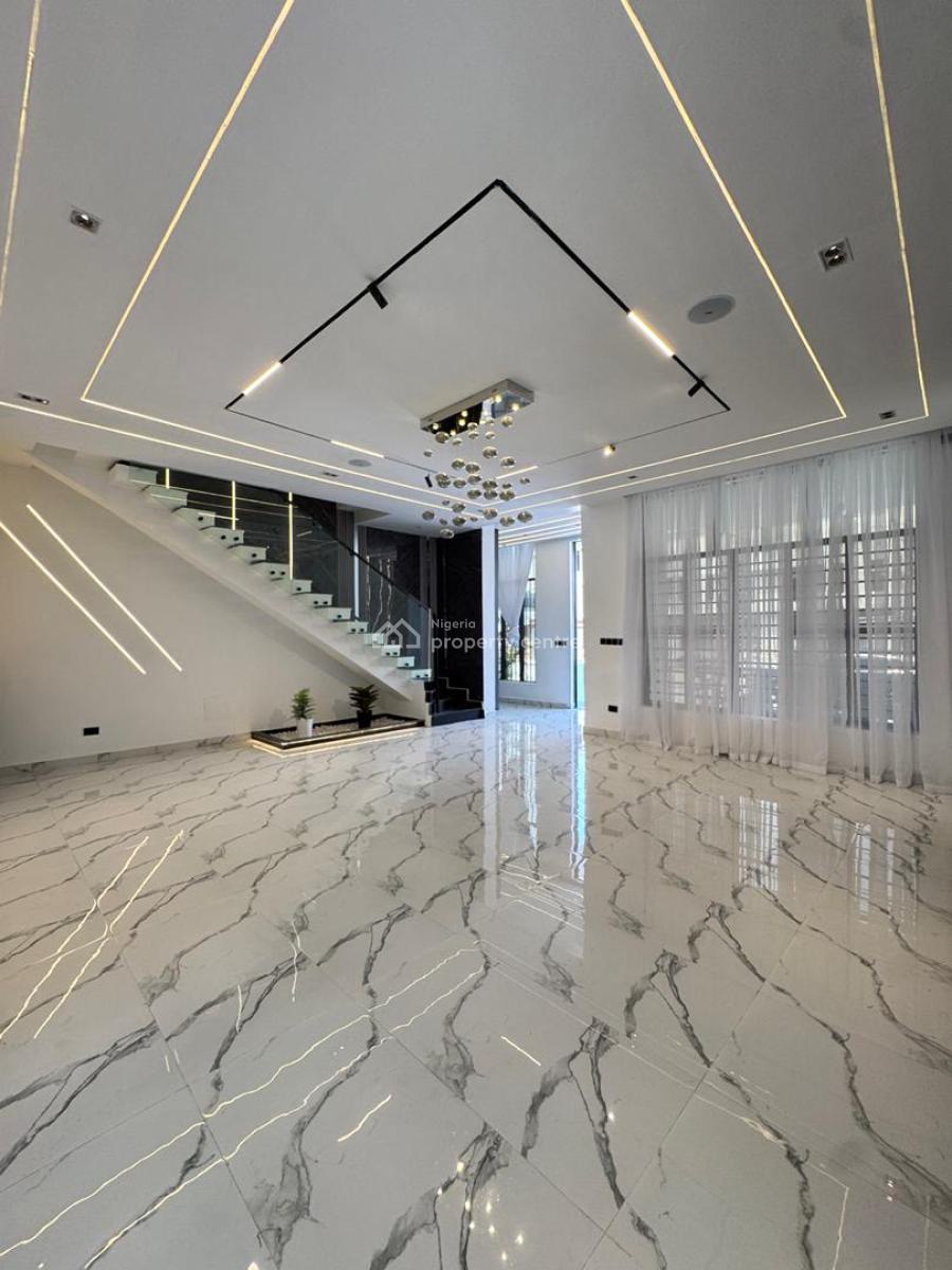 Magnificent 5 Bedroom Detached Duplex with a Private Cinema & Pool, Chevron Drive Lekki Lagos, Lekki, Lagos, Detached Duplex for Sale