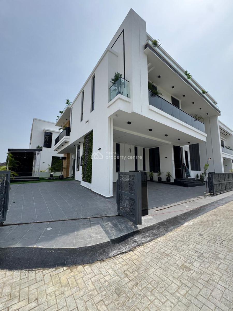 Magnificent 5 Bedroom Duplex with a Private Cinema & Pool, Chevron Drive, Lekki, Lagos, Detached Duplex for Sale
